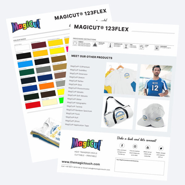 MagiCut 123Flex Color Card - Image 2