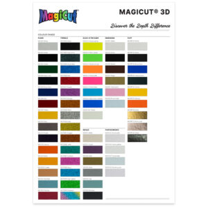 MagiCut 3D Color Card