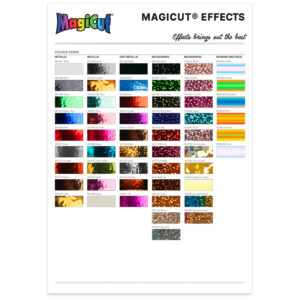 MagiCut Effects Color Card