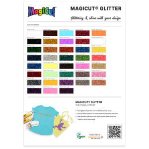 MagiCut Glitter Color Card