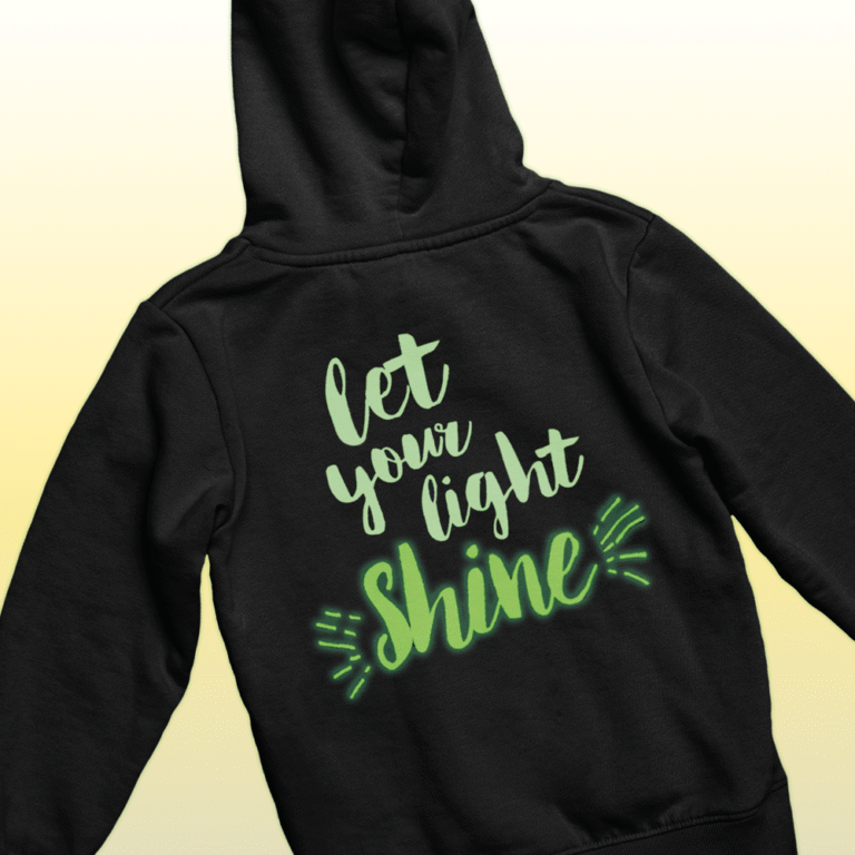 Glow hoodie 1