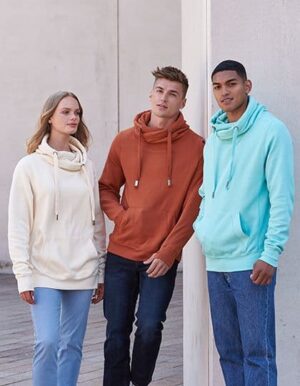 Cross Neck Hoodie