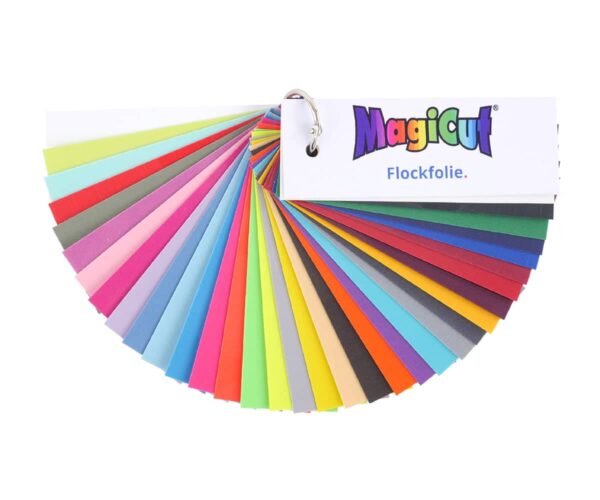 MagiCut Premium Flock Color Fan Deck