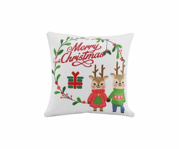 Pillowcase Soft Linen White - Image 3