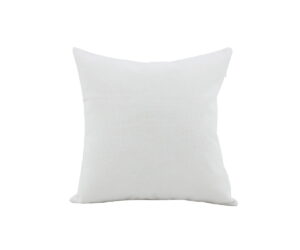 Pillowcase Soft Linen White