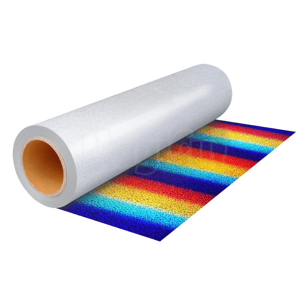 Roll MagiCut Holographic Rainbow Stripe 50 cm