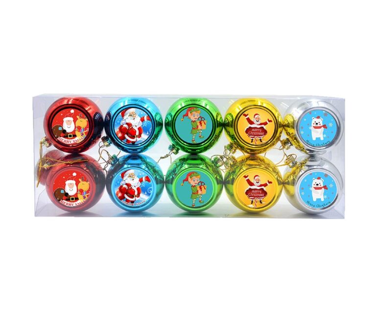 Sublimatie Kerstballen Voorkant Bedrukt 1