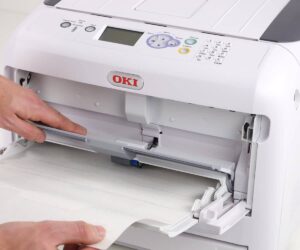 Training OKI White Toner