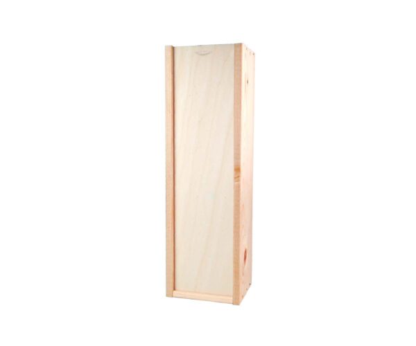 Wine box wood magnum including lid