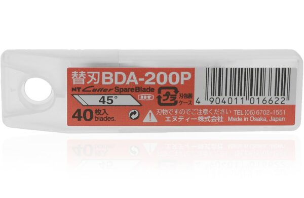 NT Cutter D-1000 Spare Blades 45 degrees - Image 2