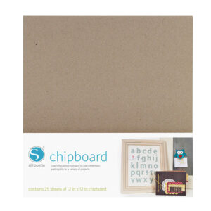 Silhouette Chipboard