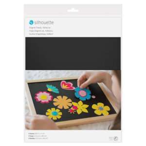 Silhouette Magnet Paper Adhesive