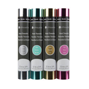 Silhouette Metallic Heat Transfer