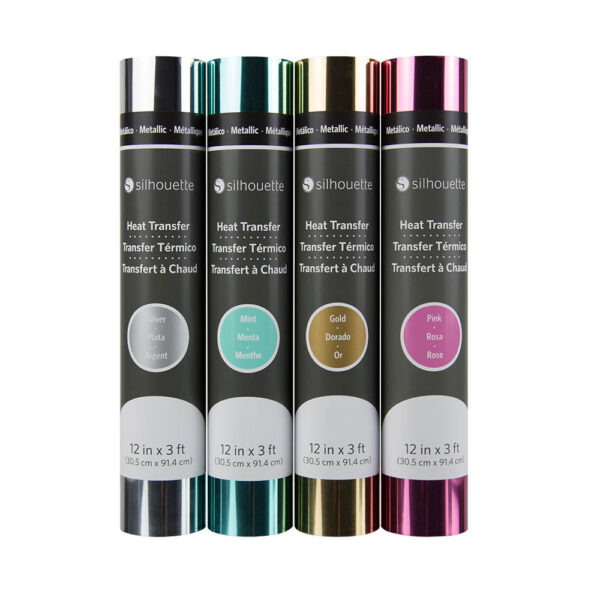 Silhouette Metallic Heat Transfer