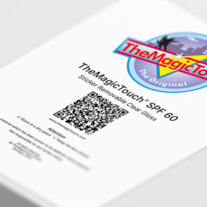 TheMagicTouch Sticker SPF 60 Removable Clear Gloss