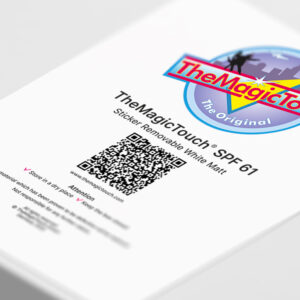 TheMagicTouch Sticker SPF 61 Removable White Matt