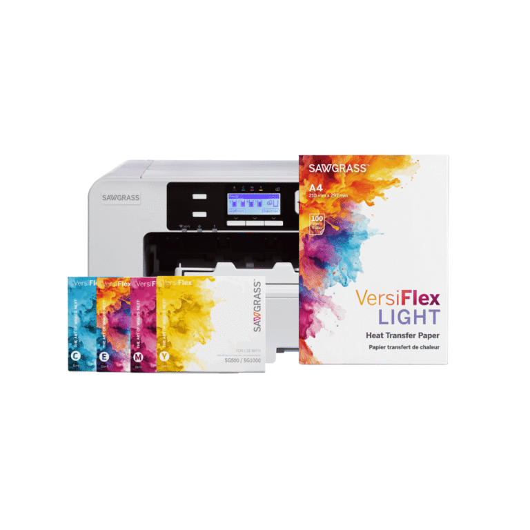 Sawgrass VersiFlex SG500 Paper A4 and VersiFlex Inks