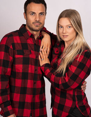 Ladies´ Woven Plaid Flannel Shirt