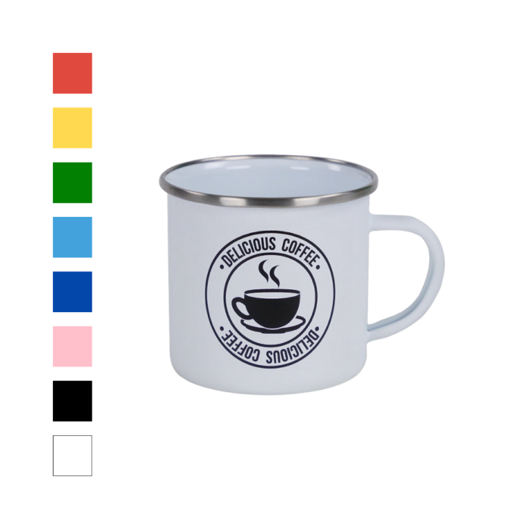 Enamel Mugs White
