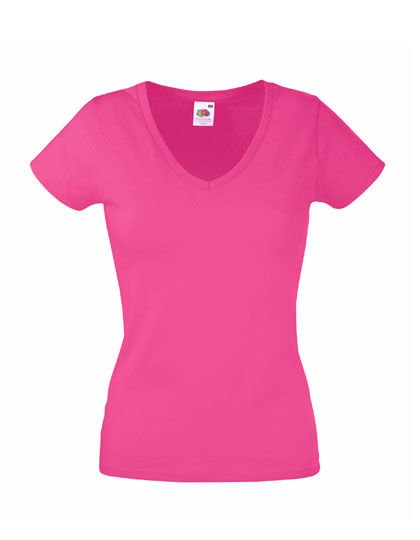 Ladies´ Valueweight V Neck T - Image 2