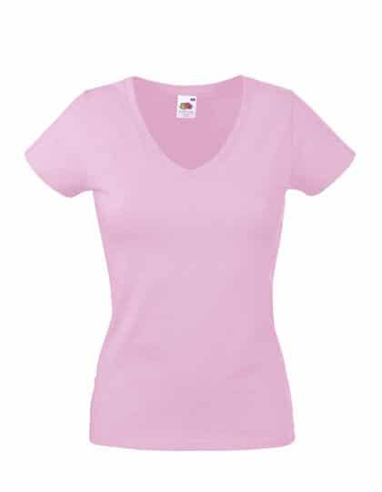 Ladies´ Valueweight V Neck T - Image 3