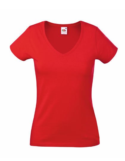Ladies´ Valueweight V Neck T - Image 4