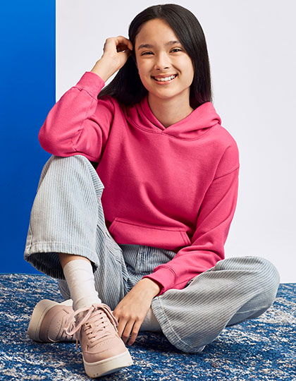 Softstyle® Midweight Fleece Youth Hoodie 1 Softstyle® Midweight Fleece Youth Hoodie