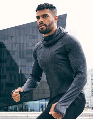 Men´s Cool Cowl Neck Top
