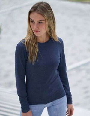 Women´s Long Sleeve Tri-Blend T