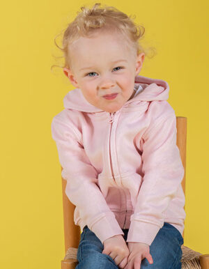 Zip Through Hooded Sweatshirt