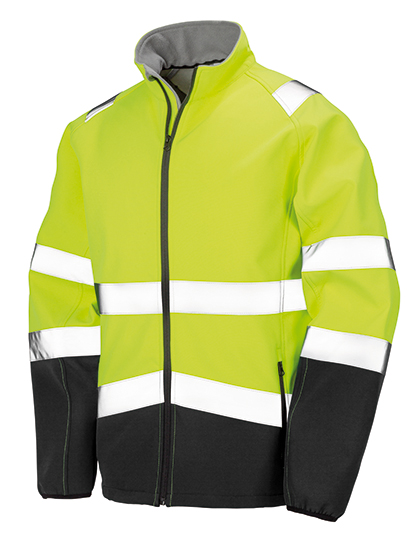 Printable Safety Softshell Jacket 2 Printable Safety Softshell Jacket - Image 2