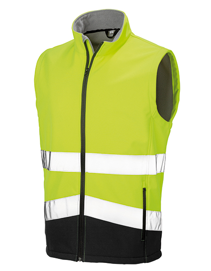 Printable Safety Softshell Gilet - Image 2