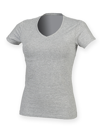 Women´s Feel Good Stretch V-Neck T 3 Women´s Feel Good Stretch V-Neck T - Image 3