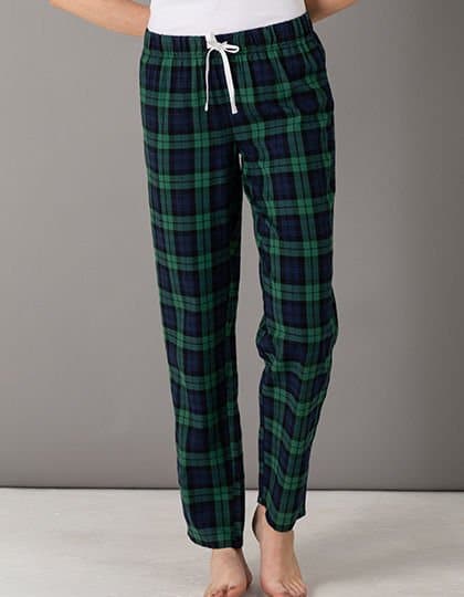 Pantalon de détente tartan pour femme