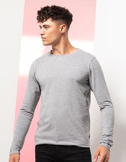 Feel Good T-shirt met lange mouwen en stretch voor heren