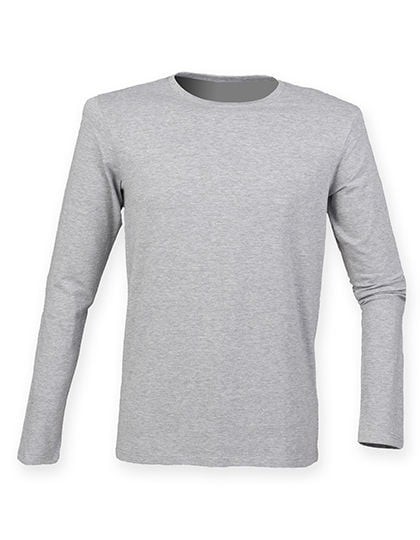 Feel Good T-shirt met lange mouwen en stretch voor heren - Afbeelding 3