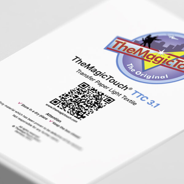TheMagicTouch TTC 3.1 - White Textile Transfer