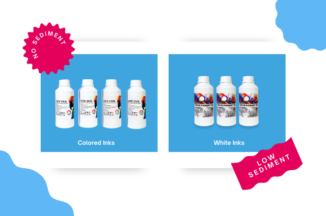 DTF Inkten No Low Sediment