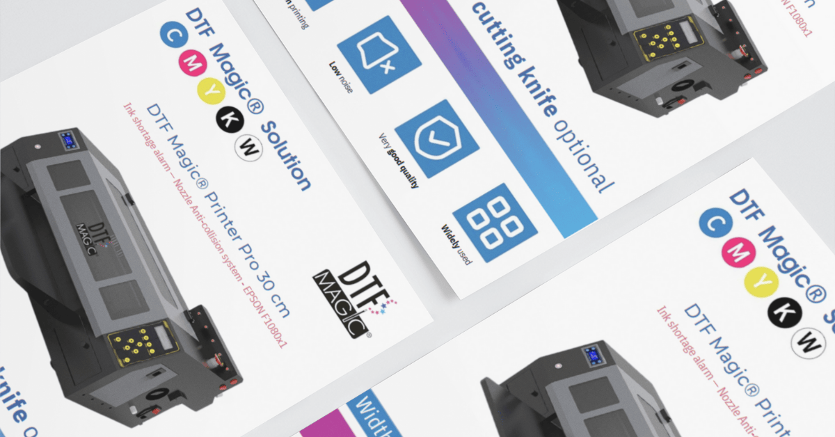 Magic Printer Pronto Load Ink Download de DTF Magic Printer Pro 30 brochure (2025) - TheMagicTouch