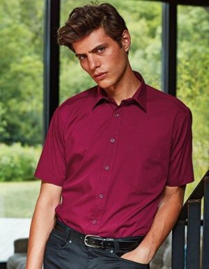 Men´s Poplin Short Sleeve Shirt