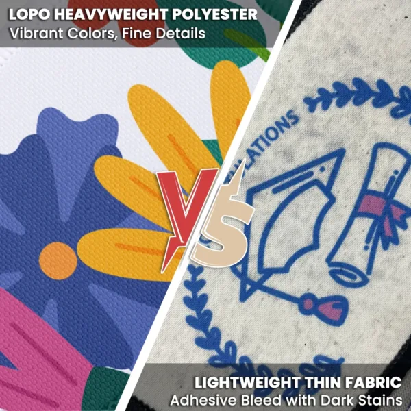 Fabric Patches (5 Pack) White – Bild 5