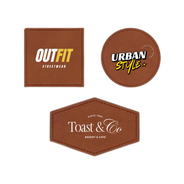 Badges PU Leather 1 Badges PU Leather
