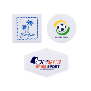 Fabric Patches (5 Pack) White