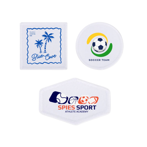 Fabric Patches (5 Pack) White