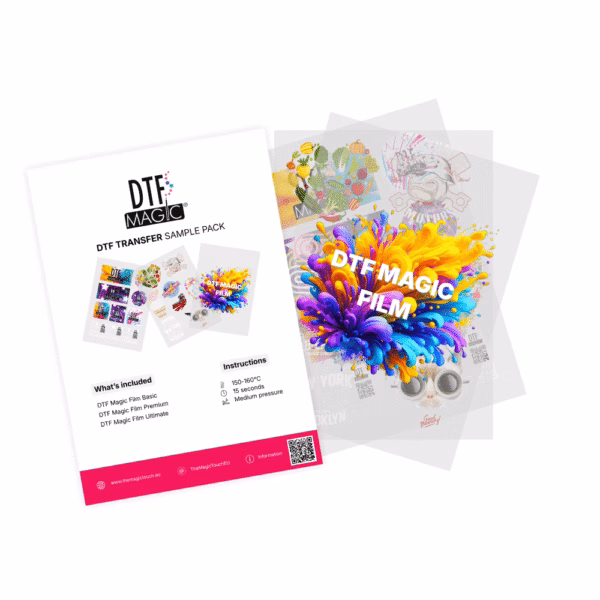 DTF Magic Transfer Sample Pack 1 DTF Magic Transfer Sample Pack