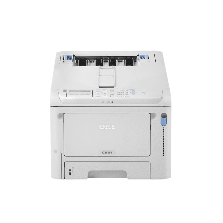 OKI C651 Printer Front View