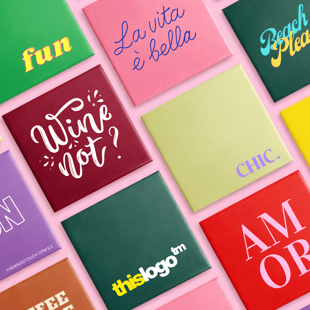 Colored Tiles with TheMagicTouch CPM 6.2 Transfer Paper