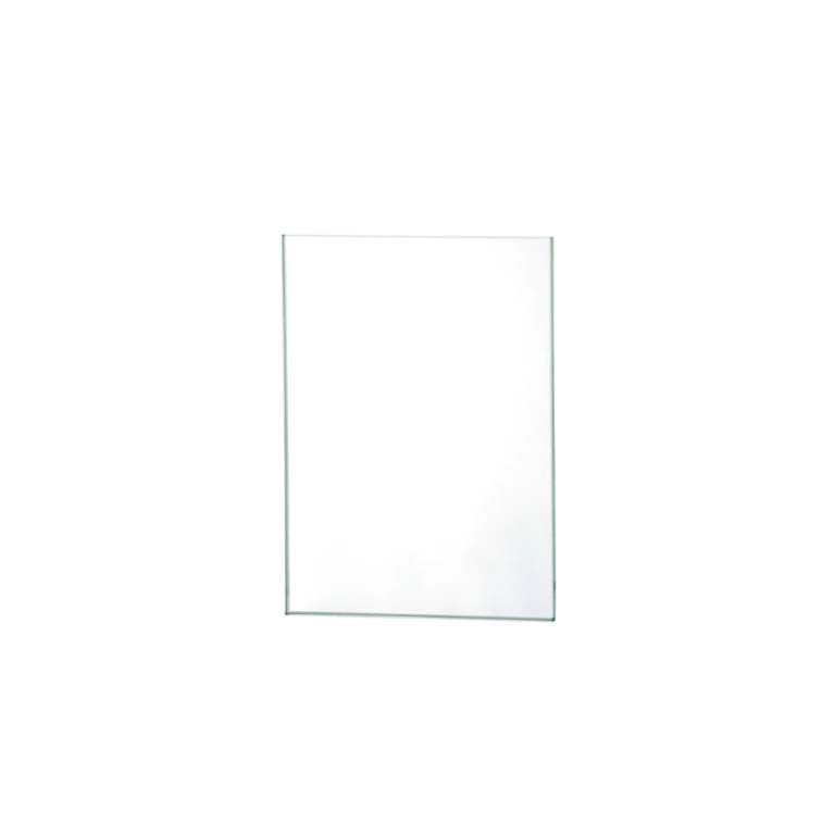 Square Glass with Metal Base