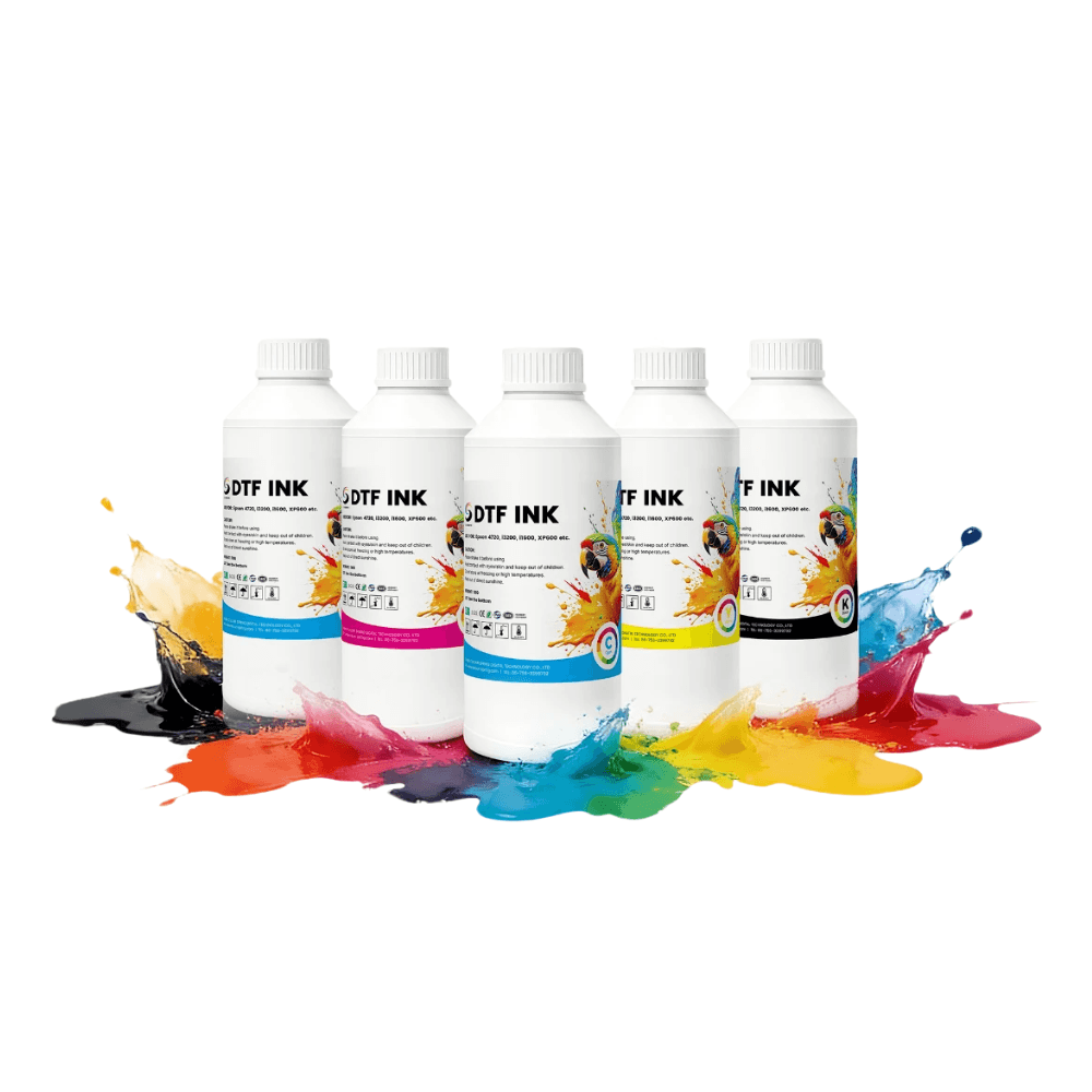 DTF Ink Bottles with leaking Ink