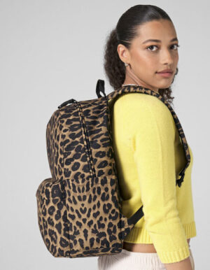 Leopard Print Backpack